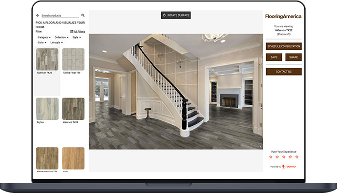 Floor Visualizer Tool Flooring America