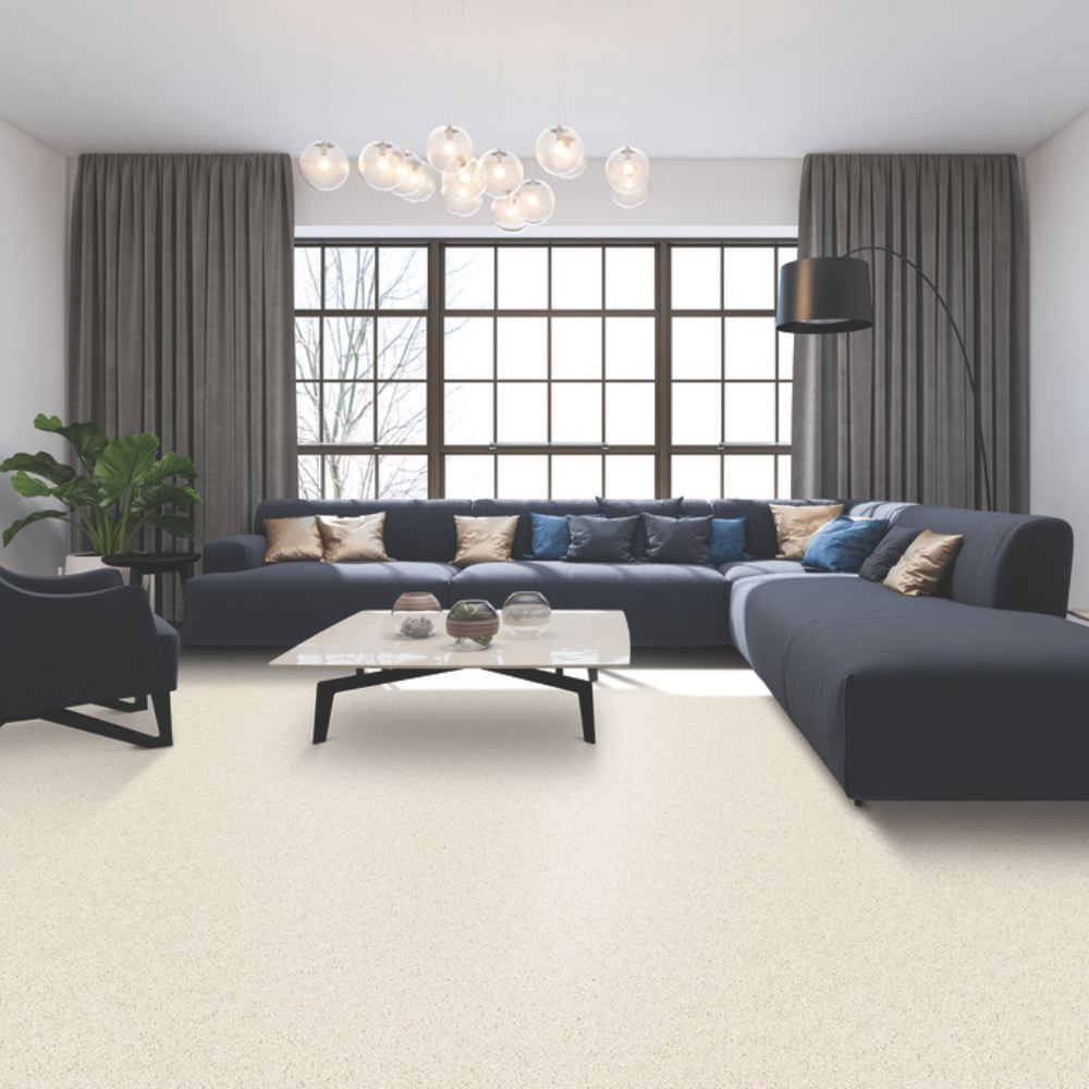 custom drapes in living room