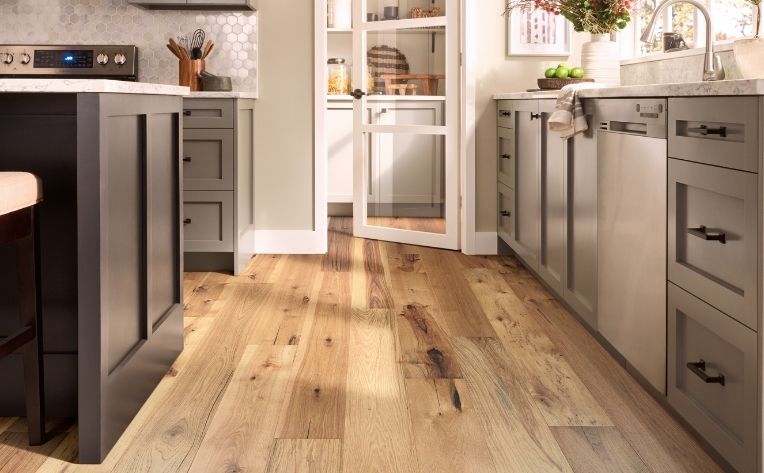 hardwood kitchen floors