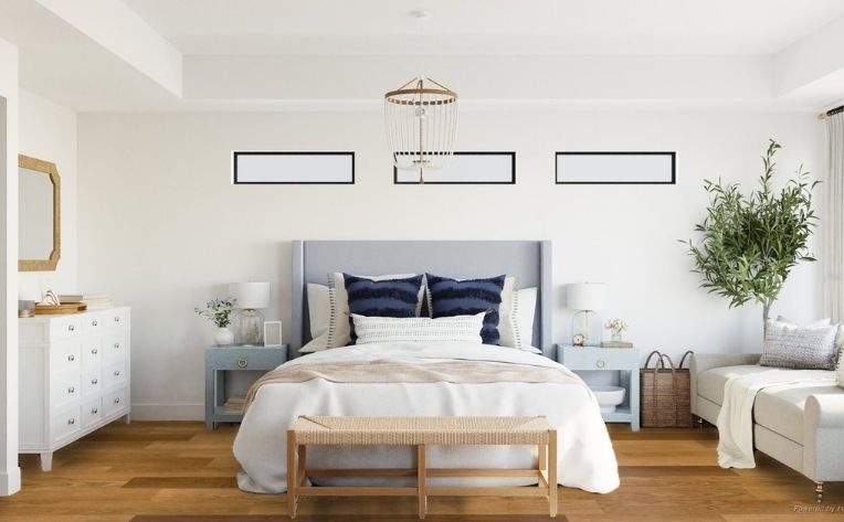 honey-hued luxury vinyl