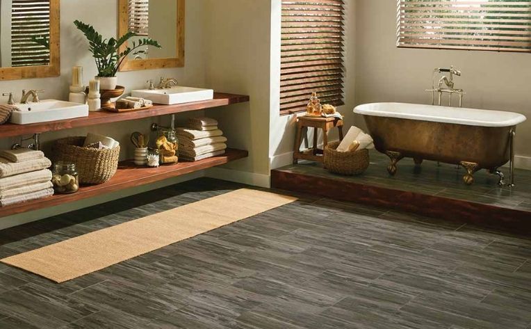 Luxury Vinyl Flooring Bathroom