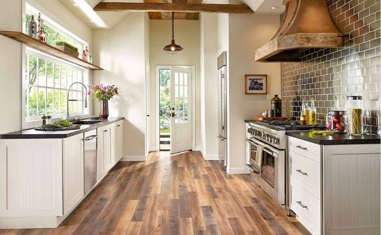 The Best Kitchen Floors On A Budget, Best Wood Look Flooring For Kitchen