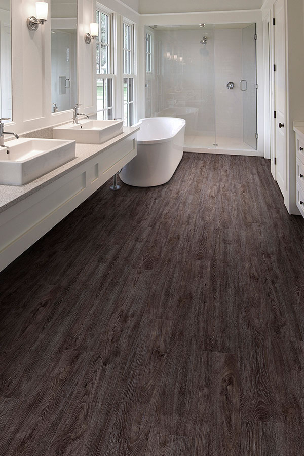 What S Luxury Vinyl Flooring And Is It, Water Resistant Laminate Flooring In Bathroom