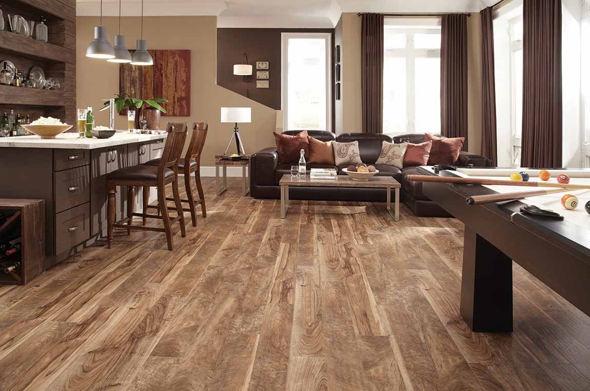 kitchen and living room flooring ideas