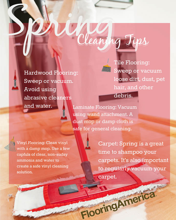 Spring Cleaning Tips For Your Hardwood, Laminate Flooring Maintenance Tips